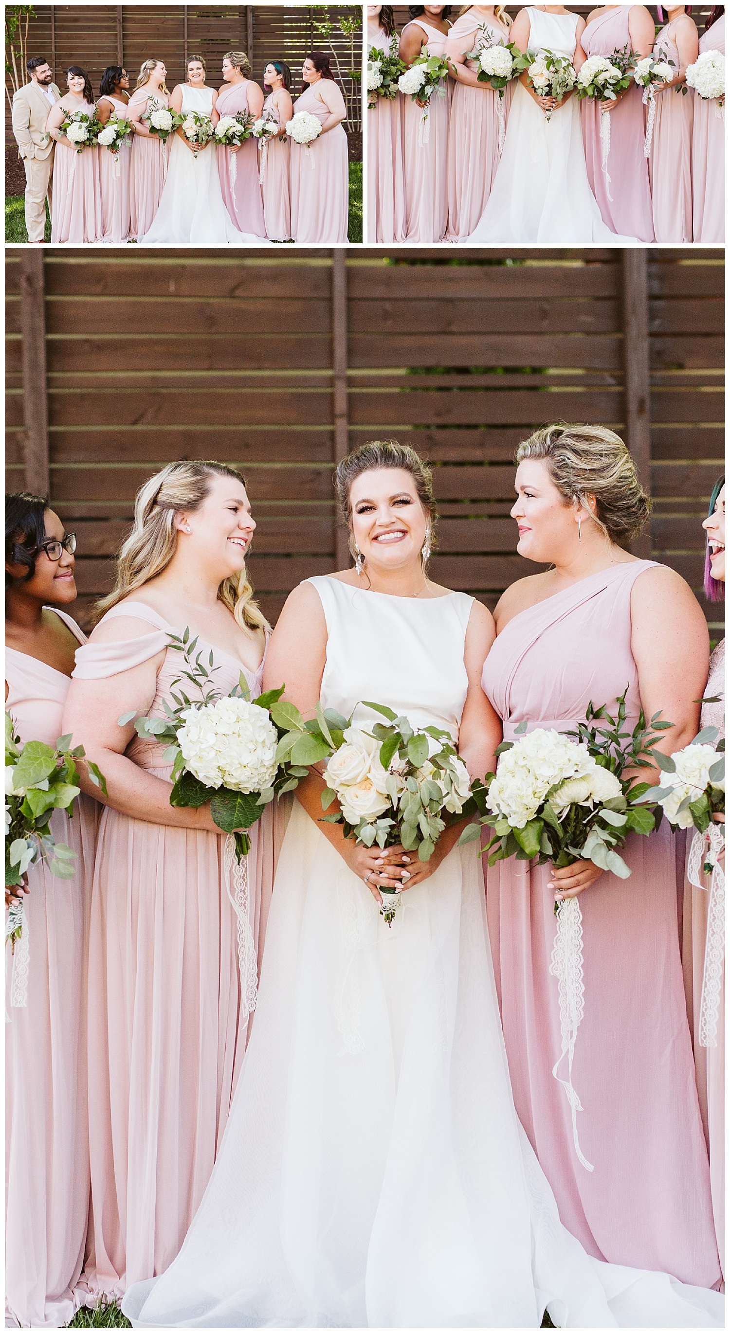 bridesmaids with bride, The Cordelle, Nashville wedding photography, Country Music Hall of Fame wedding reception, Tennessee wedding Planning, Wedding Inspiration, Engagement Inspiration, Downtown Nashville, The Cordelle Nashville, wedding venue
